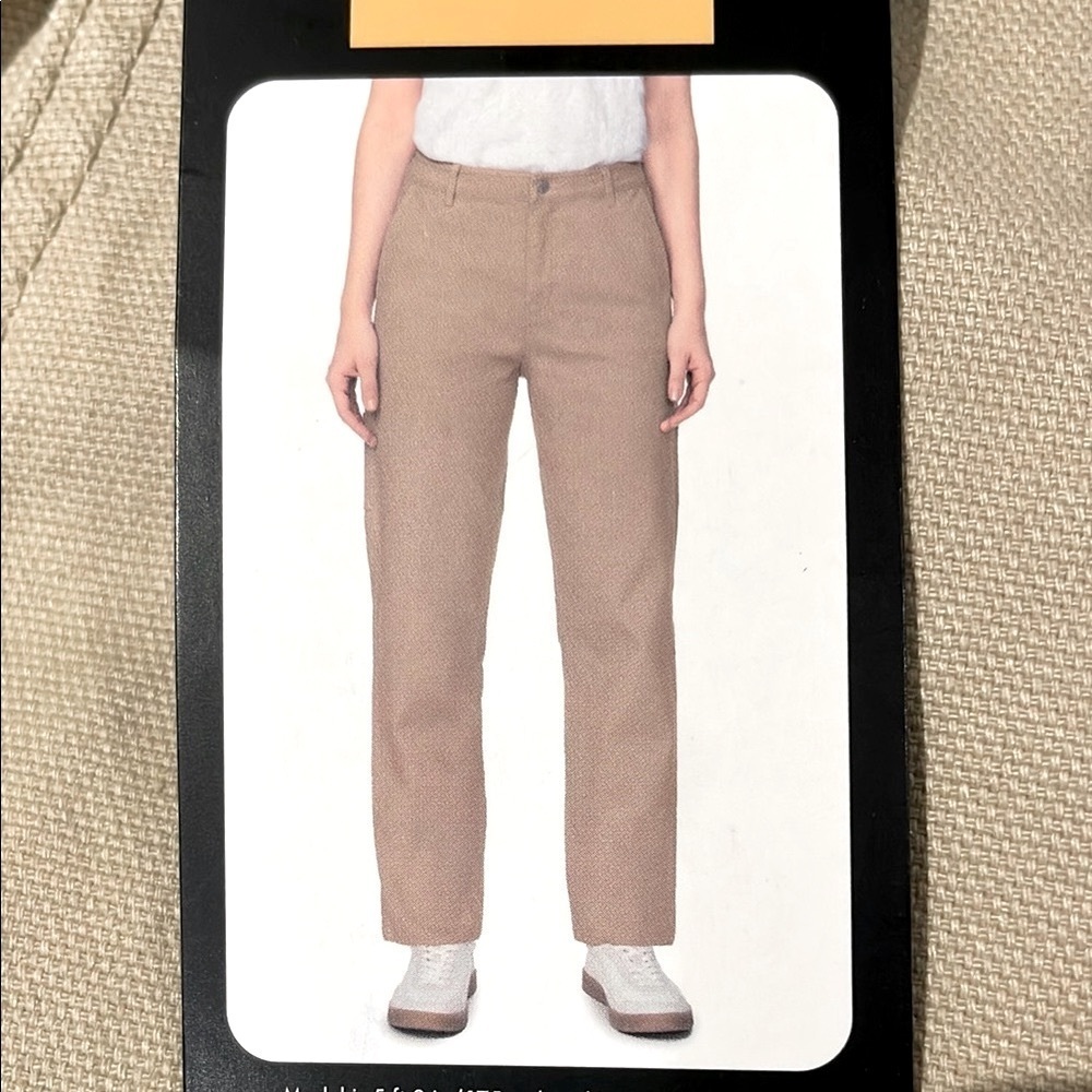 *NEW* with tags Woman’s CATERPILLAR Tan Pants - Picture 7 of 8